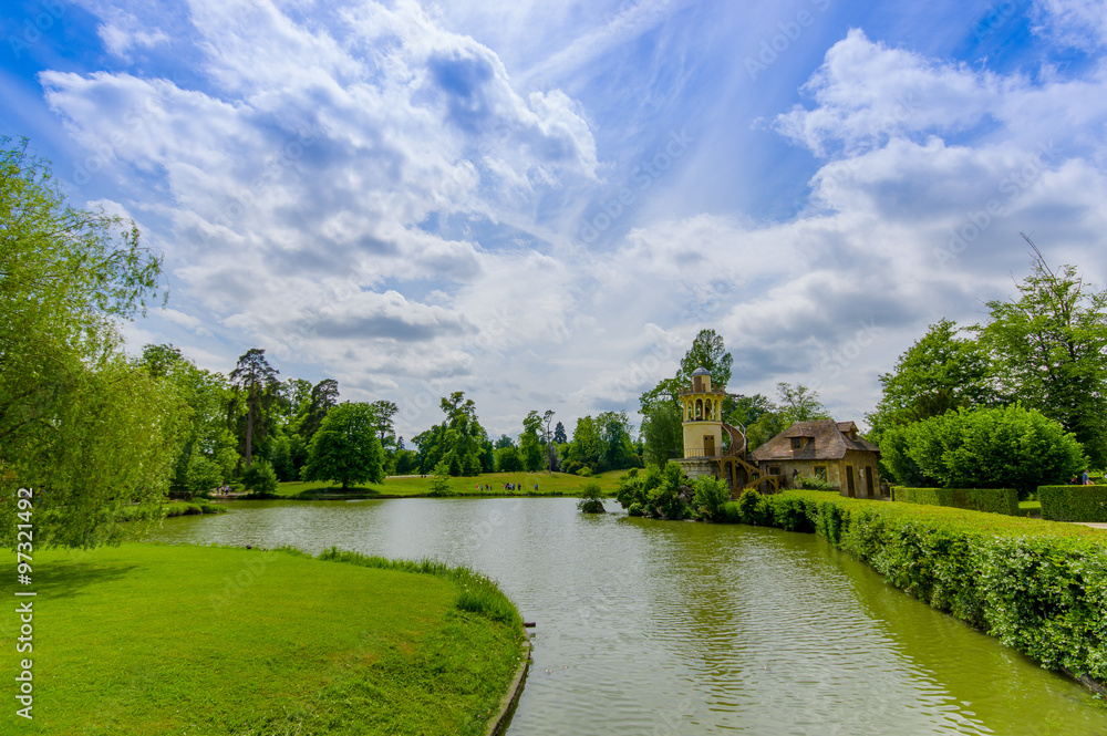 Hameau de la Reine, The Queen's Hamlet in Versailles, Paris, France