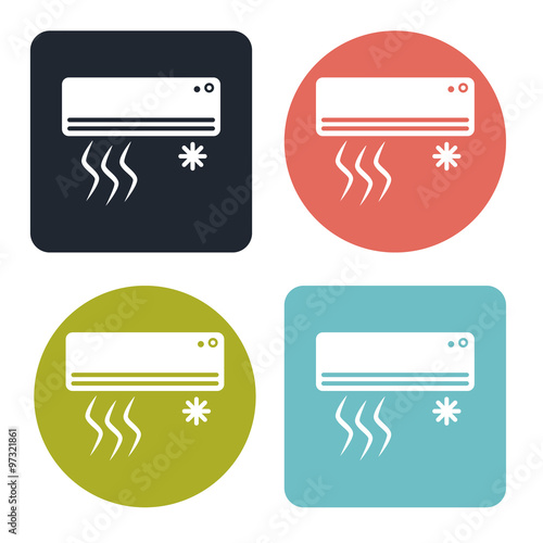 Air conditioning icon