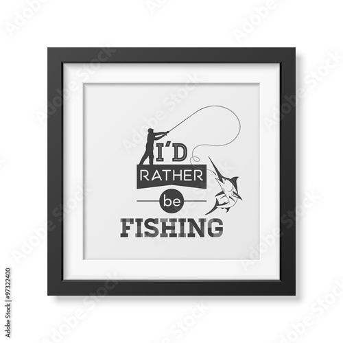 Quote typographical Background in the white frame 