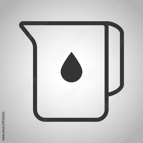 Water filter icon