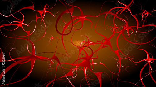 Abstract neuron connection