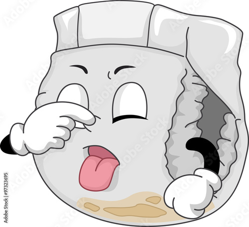 Mascot Diaper Smelly