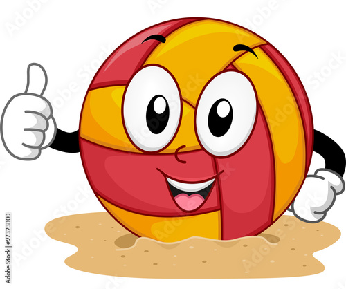 Mascot Beach Volleyball