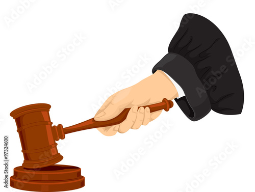 Hand Law Gavel