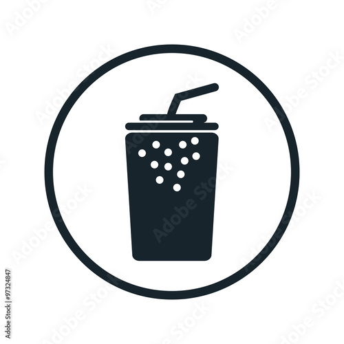 Cola drink cup icon