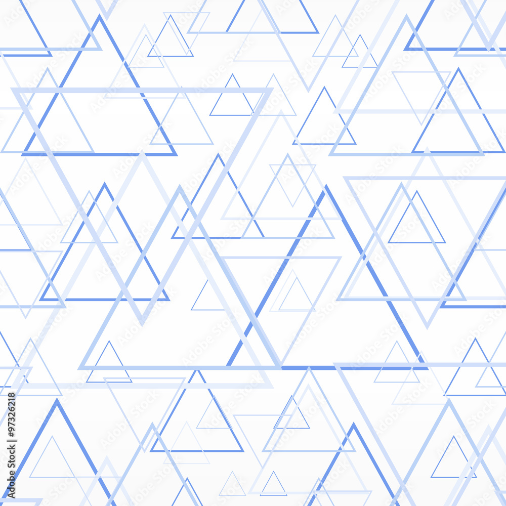 Fototapeta premium Tło trójkąty