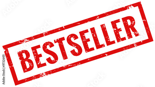 Bestseller Stempel rot grunge