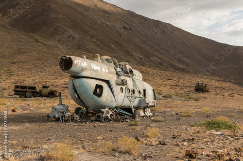 afghanistan sowjet helikopter  photo