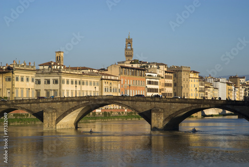 Ponte alla Carraia, Bridge on the Arno river, Florence © Dmytro Surkov