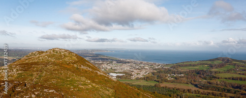 View on Bray from Little Sugarloaf