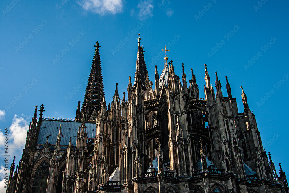 Ungewöhnliche Bildaussschnitte des Kölner Dom Ungewöhnliche Bildaussschnitte des Kölner Dom