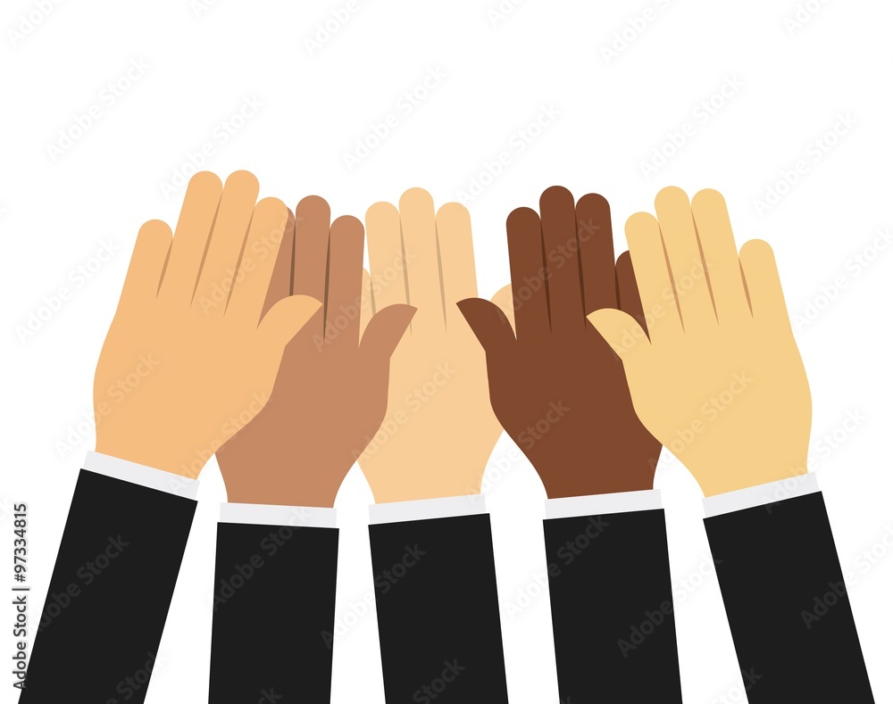 Obraz premium collaborative teamwork design 