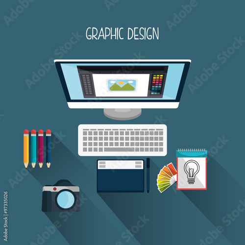 Creative process graphic design