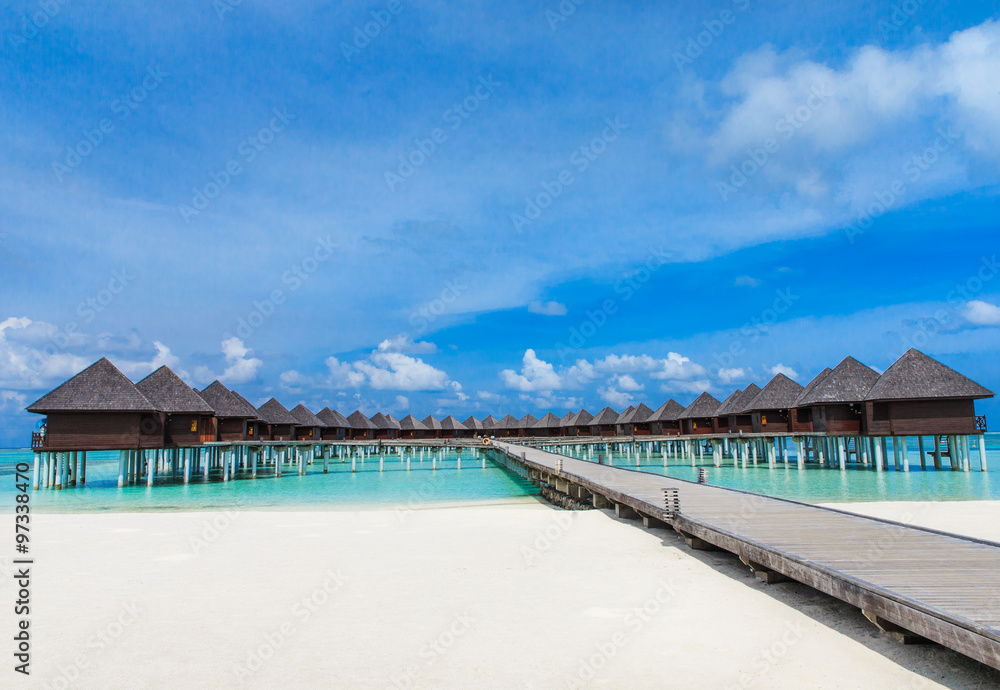 Fototapeta premium beach Maldives