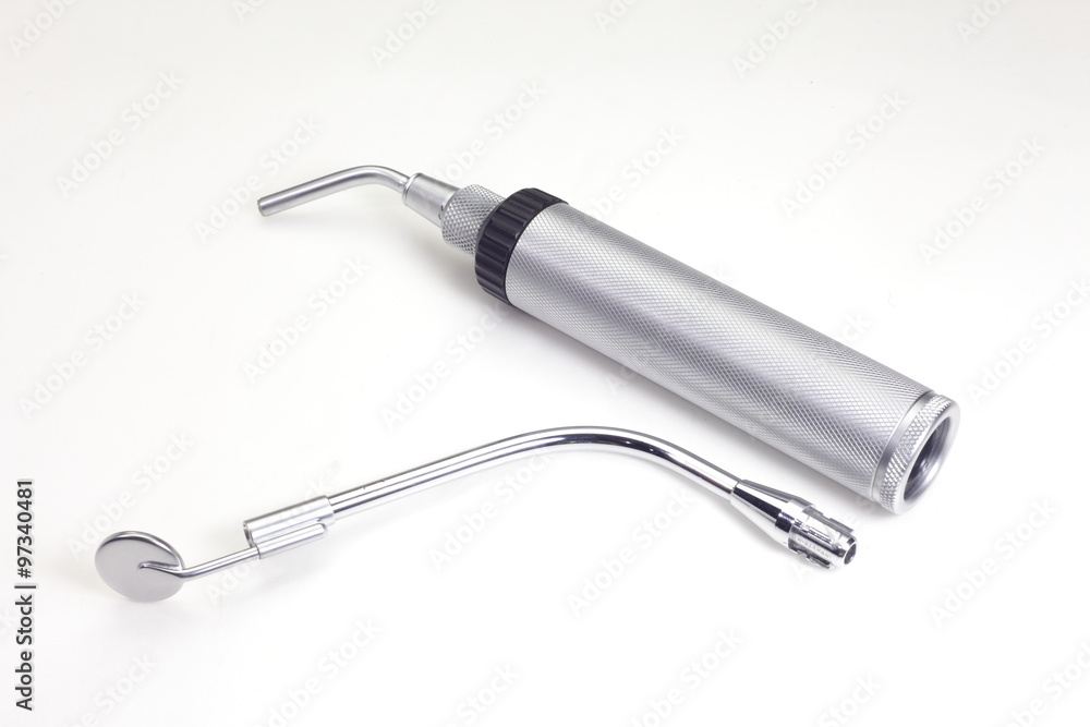 Odontoscope with handle Odontoscope with handle
