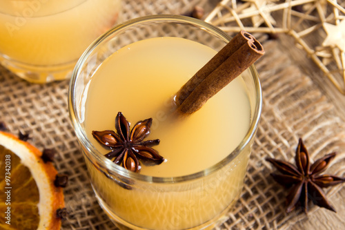  Hot toddy drink for Christmas © mizina