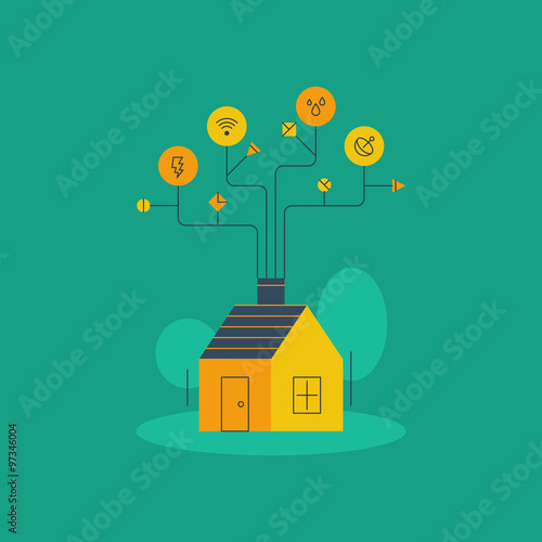 Home improvement. Water and electricity supplies, internet connection. 