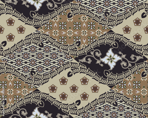 Javanese Batik Seamless Pattern - Set B1