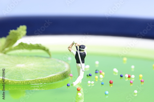 Miniature peoples recreation