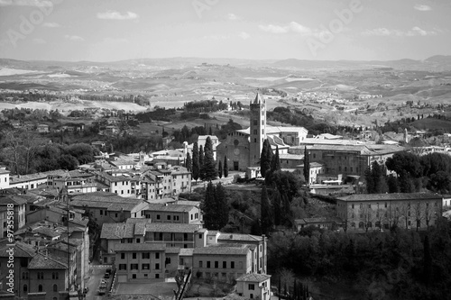 View of Siena, Tuscany, Italy