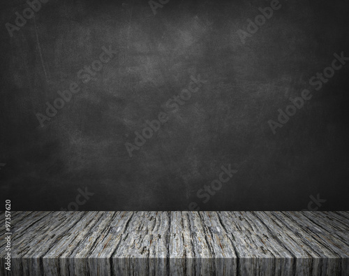 background with rustic board