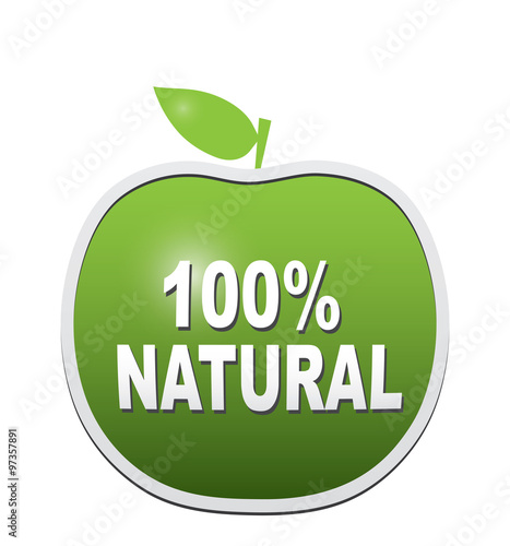 Sign - 100% natural