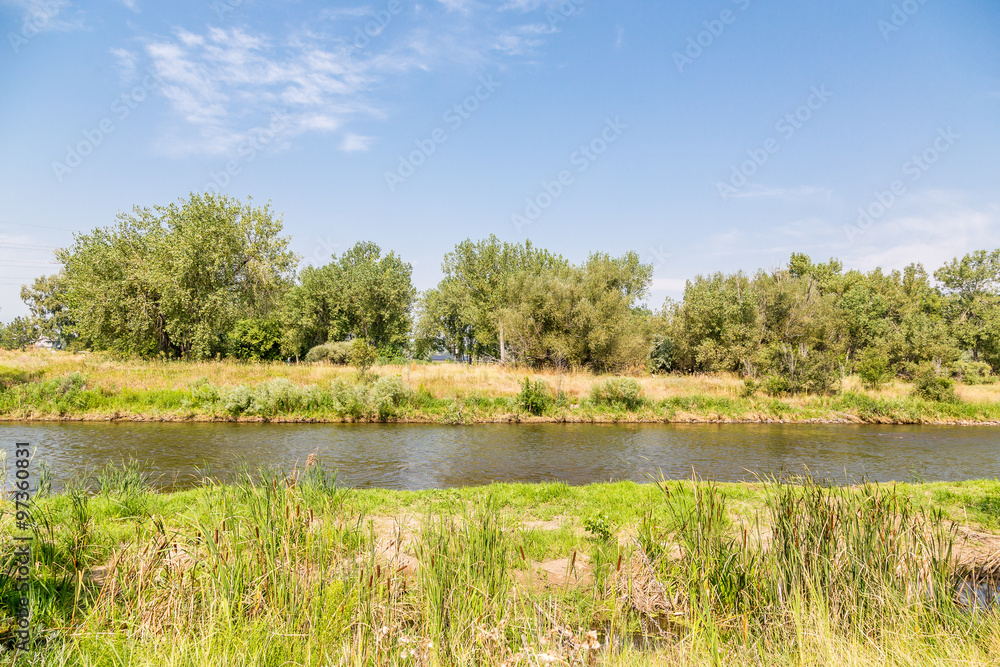 Platte River in Summer