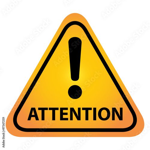 attention sign