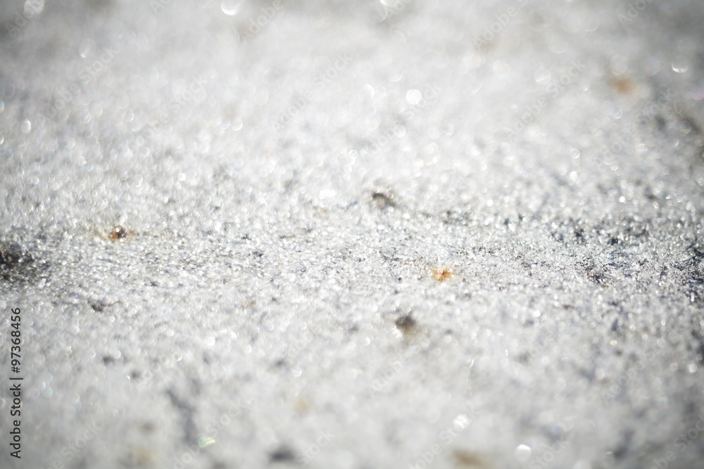 Frozen Metal Surface Frozen Metal Surface
