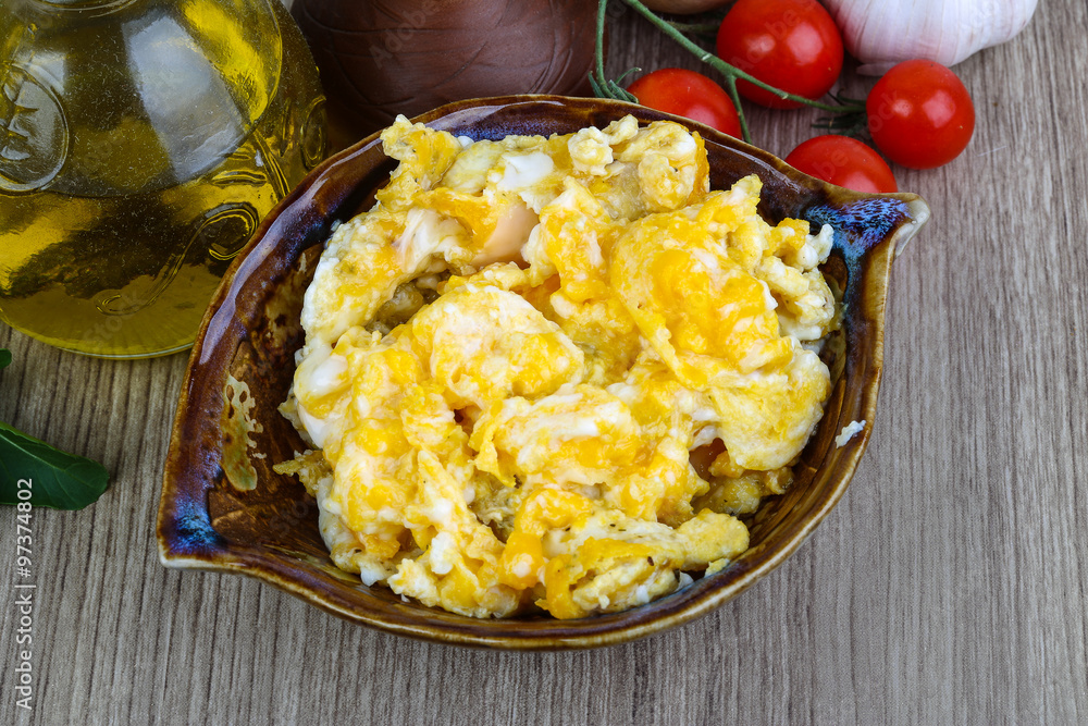Scrambled eggs Scrambled eggs