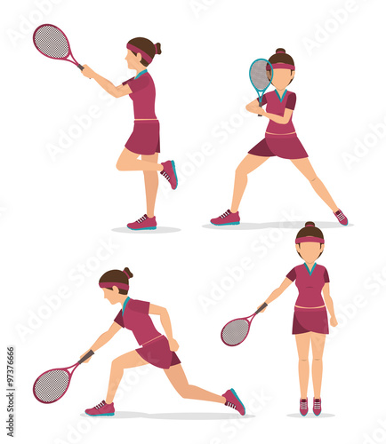 Tennis sport game 