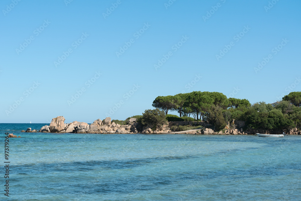 Sardinian coast, Italy.