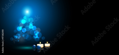 albero di natale, luce, sorpresa, magia