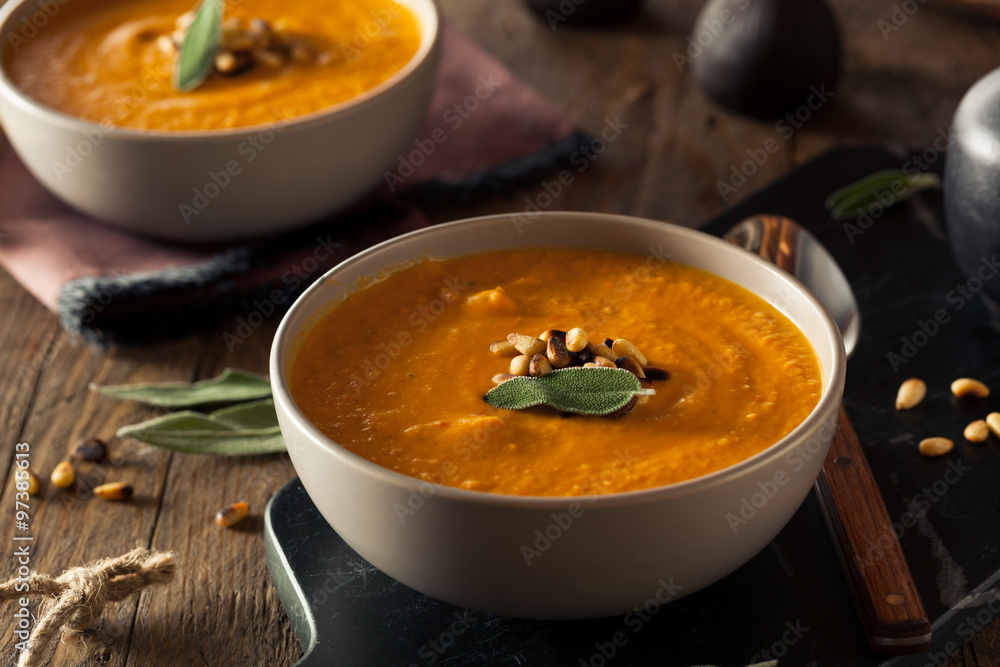 Homemade Carrot Ginger Soup Homemade Carrot Ginger Soup