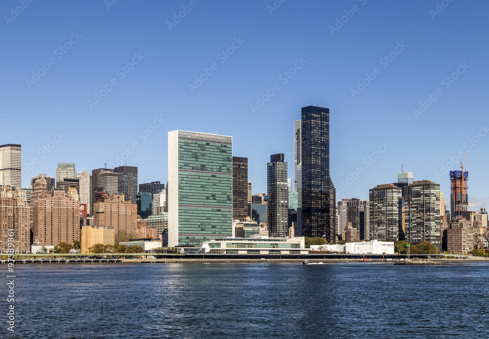 Manhattan midtown buildings, New York Manhattan midtown buildings, New York