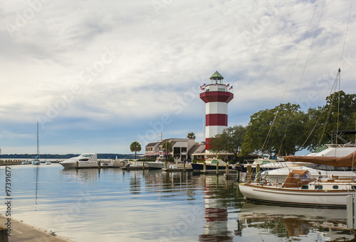 Harbor Town, on the island of Hilton Head in South Carolina photo