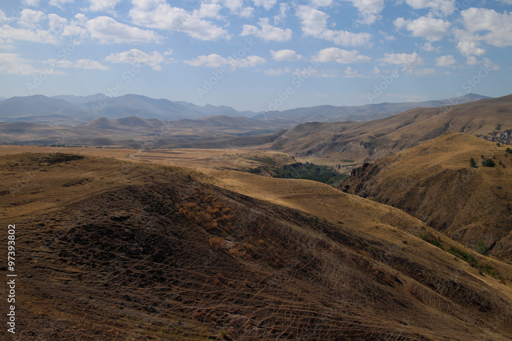 Mountain landscape in Armenia
