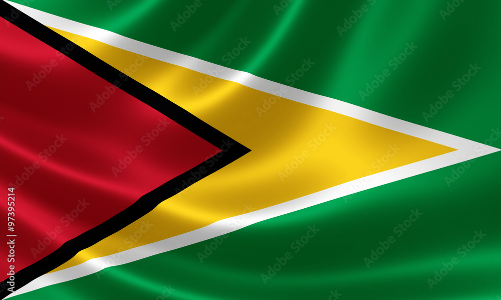 Guyana's National Flag