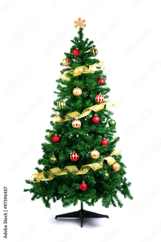 Decorated Christmas tree Decorated Christmas tree