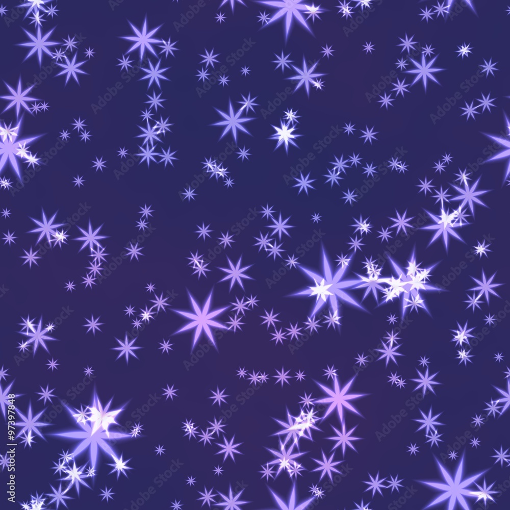 Stars on a dark blue background, seamless Stars on a dark blue background, seamless