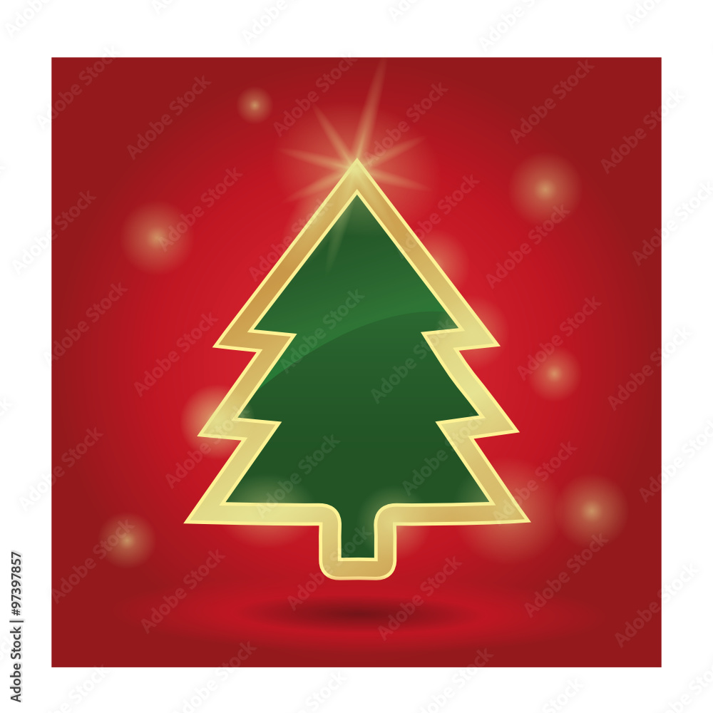 Fototapeta premium новогодняя елка