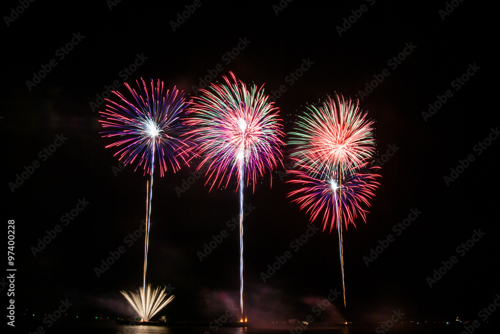 International Fireworks Festival at Pattaya, Thailand