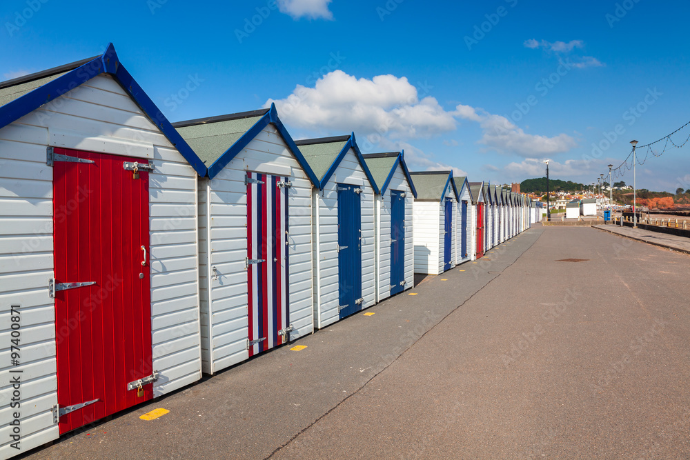 Beach Huts Preston Sands Devon Beach Huts Preston Sands Devon