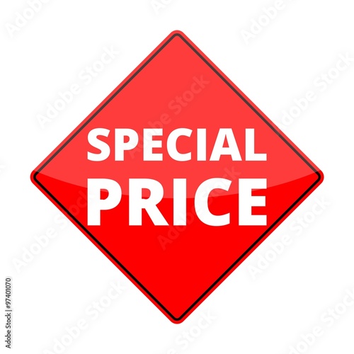 Free Download Red special price sign - GFXLoad