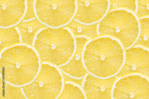 Lemon slices texture.