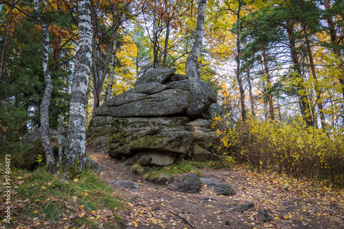 Huge natural stones