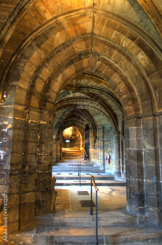 Glasgow cathedral aka High Kirk of Glasgow or St Kentigern or St Mungo..