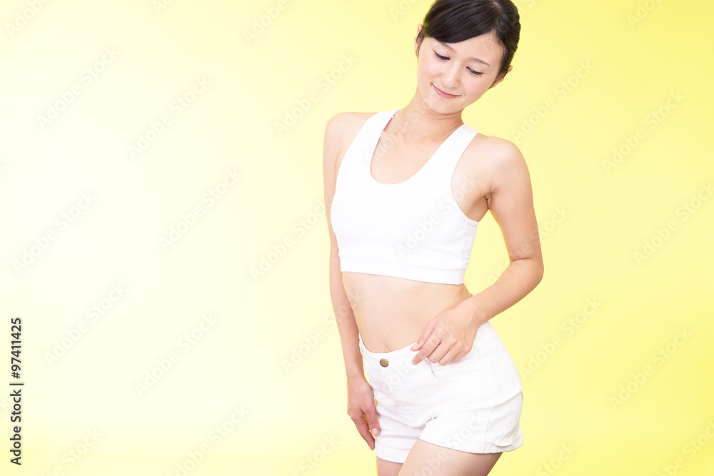 ダイエットに成功した女性 ダイエットに成功した女性