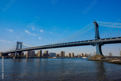 Manhattan Bridge, New York USA #97411812