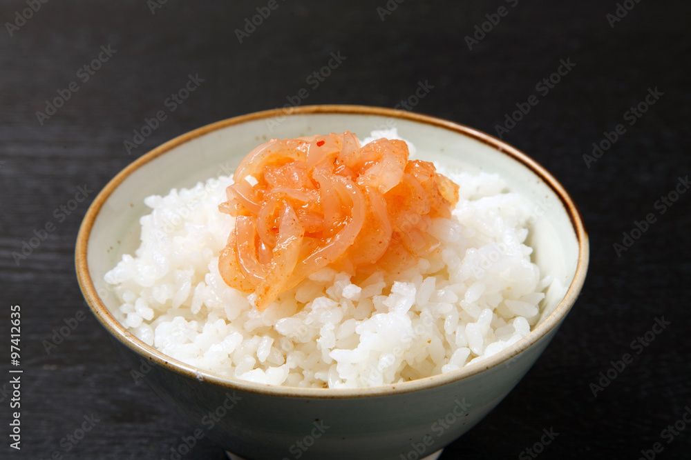 いか明太ごはん